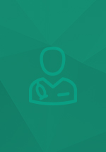 Caregiver icon on green background