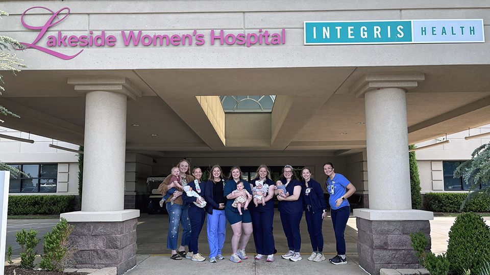 Lakeside Women's Hospital Celebrates Baby Boom Among Labor and Delivery Caregivers